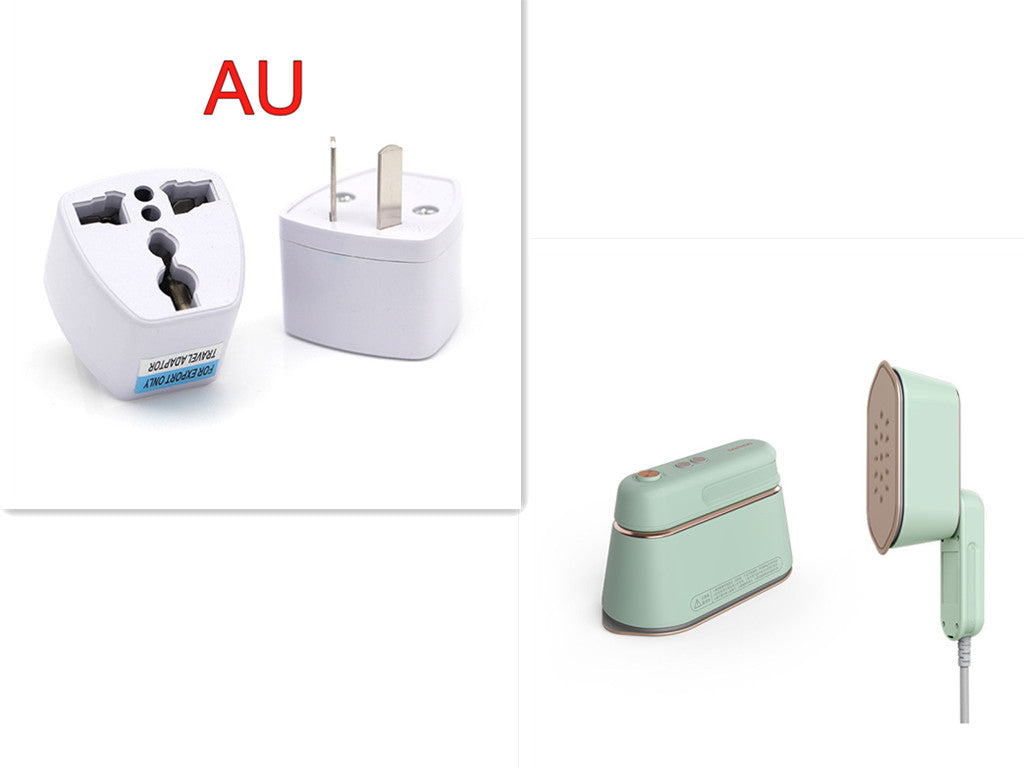 Compact handheld steam iron for home & travel.