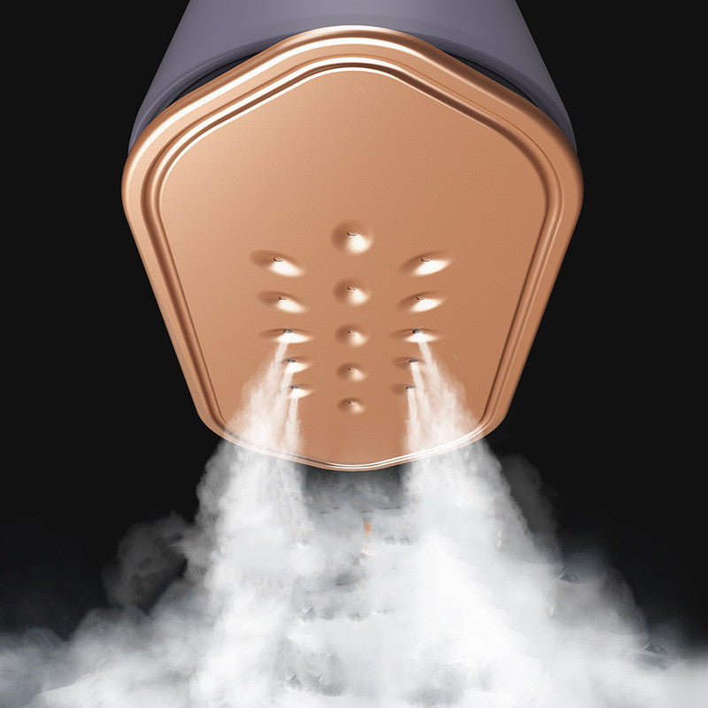 Compact handheld steam iron for home & travel.