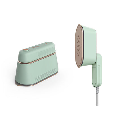 Compact handheld steam iron for home & travel.