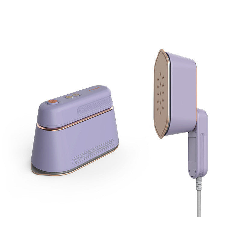 Compact handheld steam iron for home & travel.