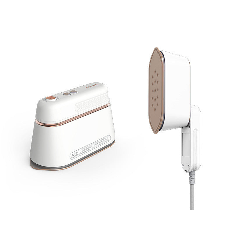 Compact handheld steam iron for home & travel.