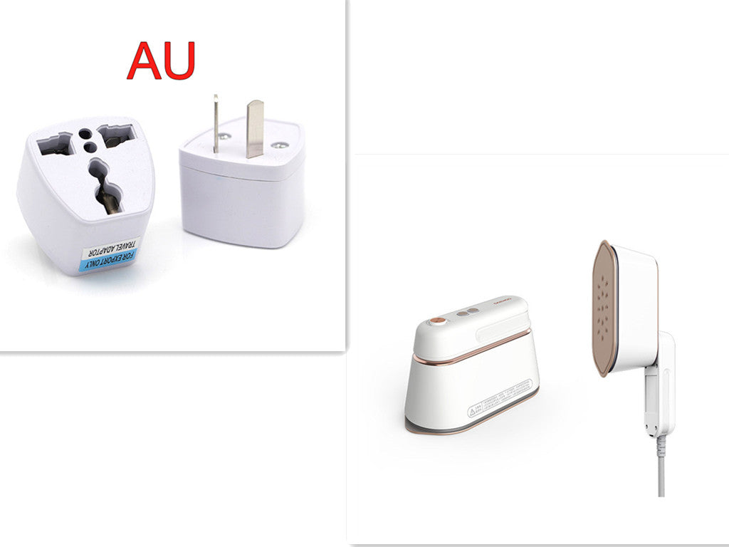 Compact handheld steam iron for home & travel.